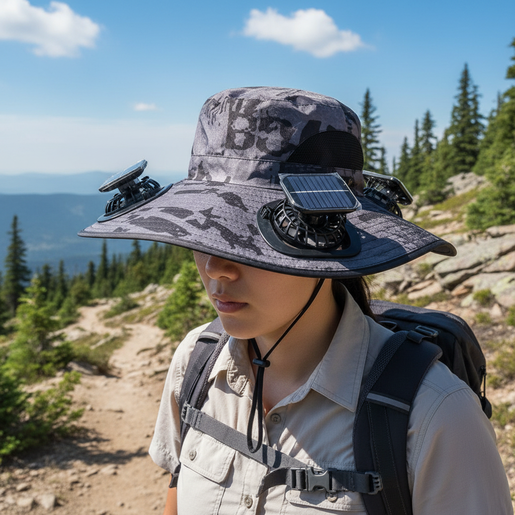 Solar Fan Sun Hat