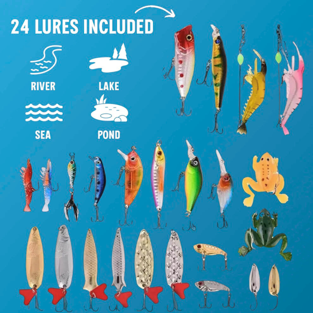 Fishing Tackle Countdown Calendar