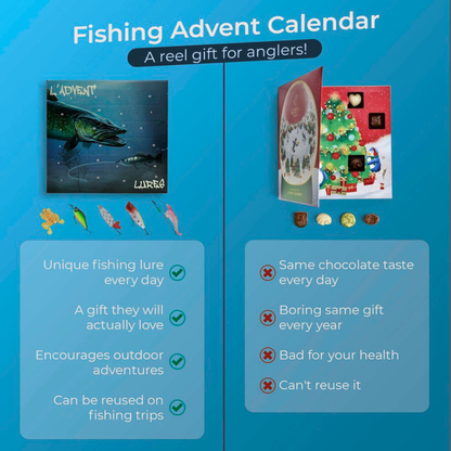 Fishing Tackle Countdown Calendar