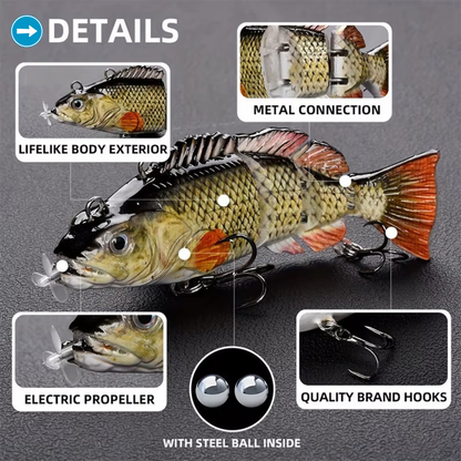 Robotic Swimming Fishing Lure