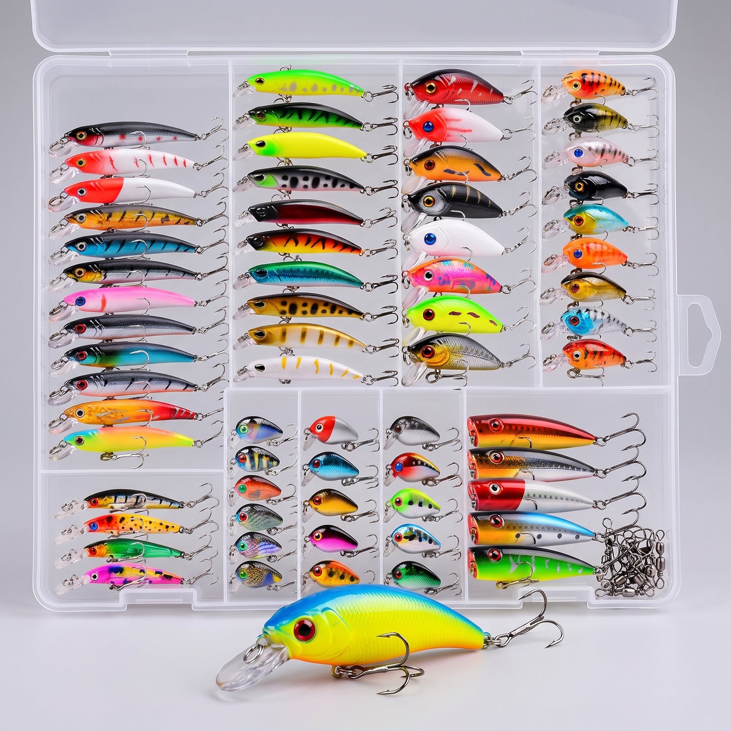 84-Piece Fishing Lure Kit