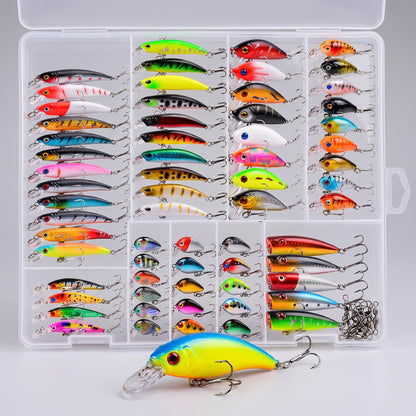 84-Piece Fishing Lure Kit