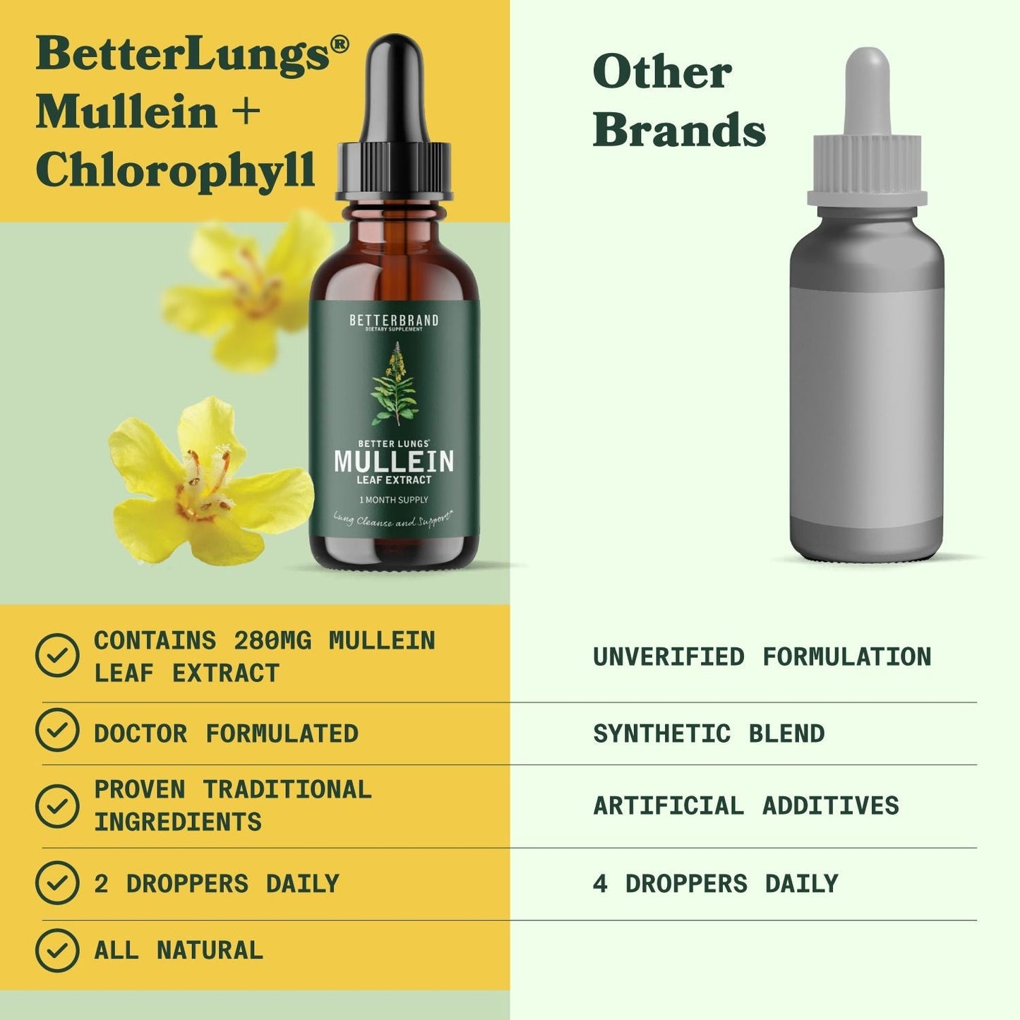 DirilyPure™ Mullein & Chlorophyll Extract